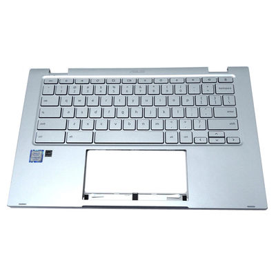 90NX02G1-R31US0 アソス クロームブック 14 C433TA/Flip C433 パームレスト キーボード上ケース シルバー